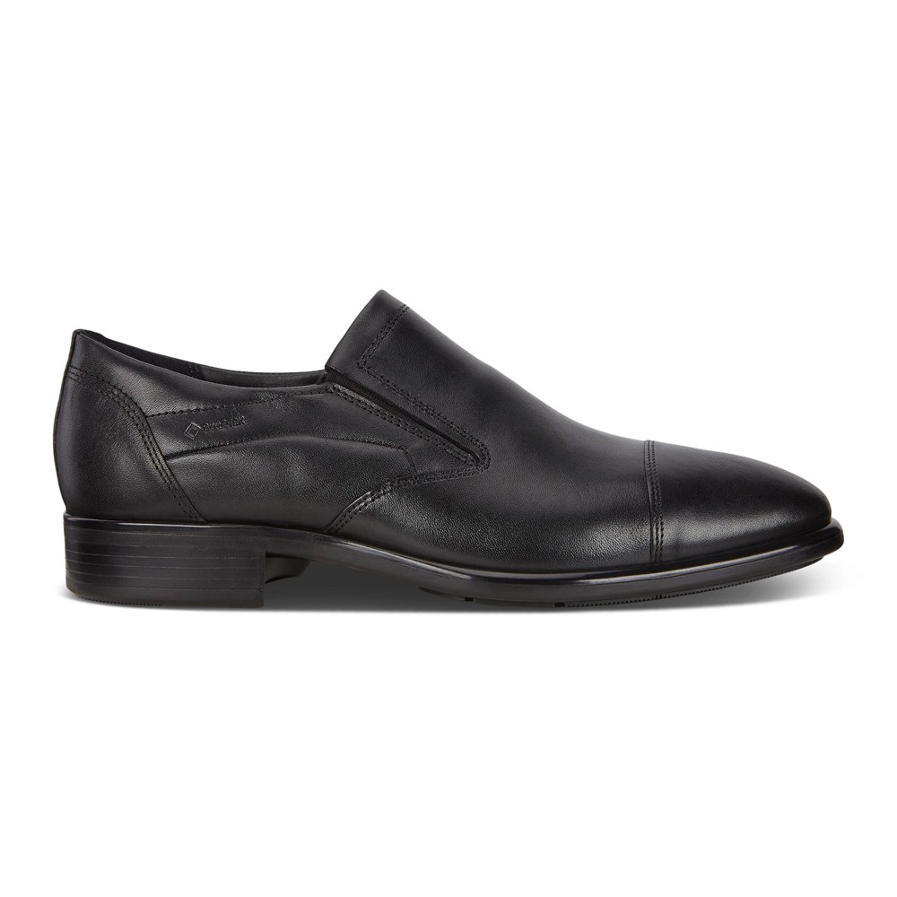 Slip On Hombre - ECCO Citytray Shoes - Negros - XGB183064